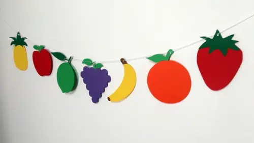 Promoção: Varal De Frutas - Quitandinha