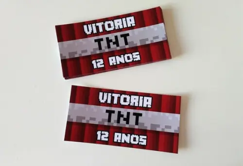Rótulo Baton Triplo - Bomba