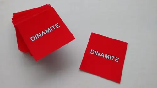 Rótulo Baton Dinamite
