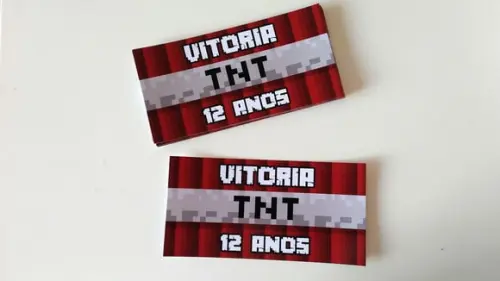 Rótulo Baton Triplo - Bomba