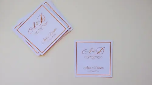 Rótulo para champagne