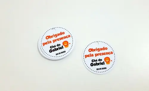 Tag 4 cm Leãozinho - Safari