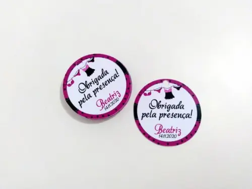 Tag 5 cm - Chá de Lingerie