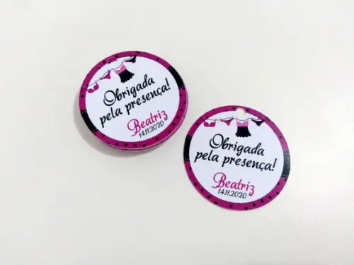 Tag 5 cm - Chá de Lingerie
