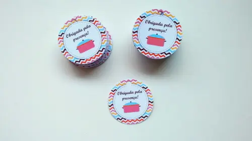 Tag 5 cm - Chá de Cozinha