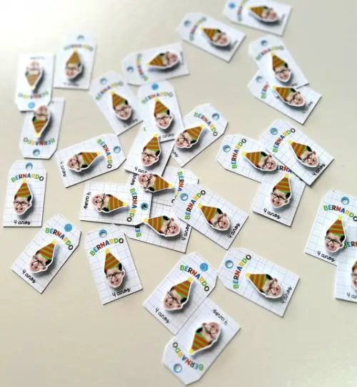 Tag Personalizada com Rostinho