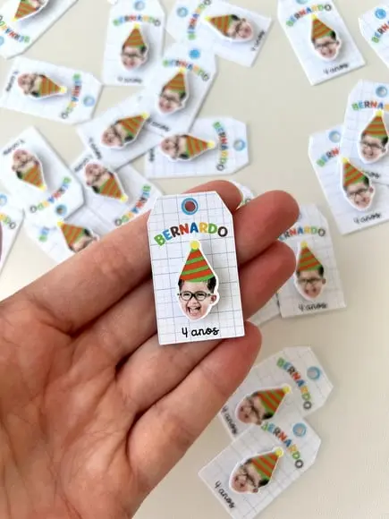 Tag Personalizada com Rostinho