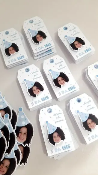 Tag Personalizada com Rostinho