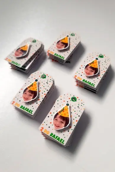 Tag Personalizada com Rostinho