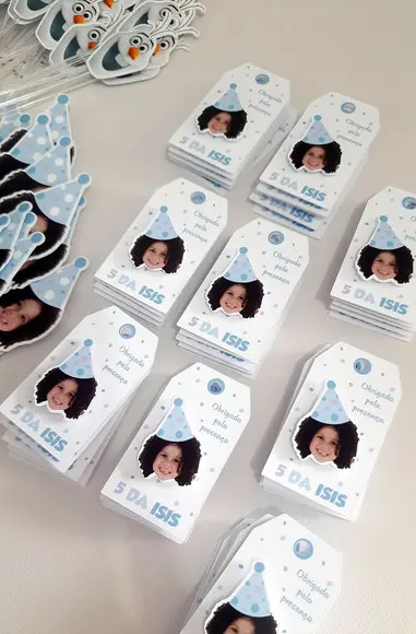 Tag Personalizada com Rostinho