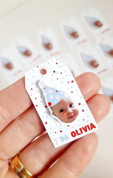Tag Personalizada com Rostinho