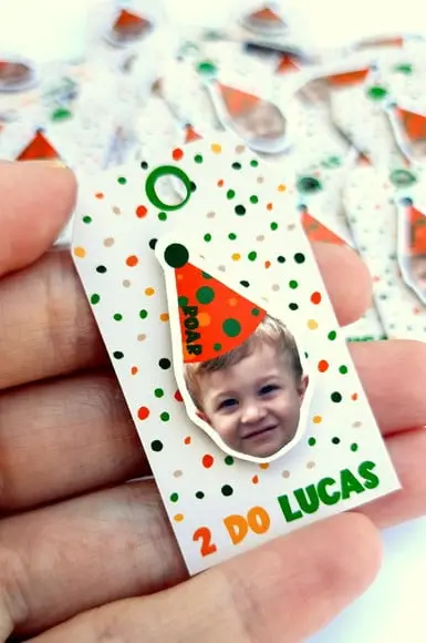 Tag Personalizada com Rostinho