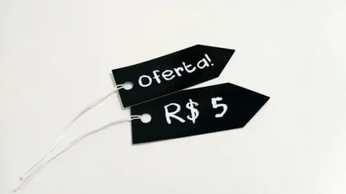 Tag preço - Quitandinha