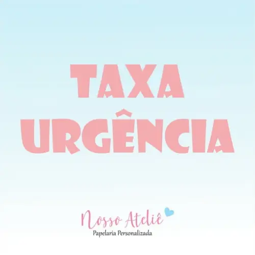 Taxa de Urgência