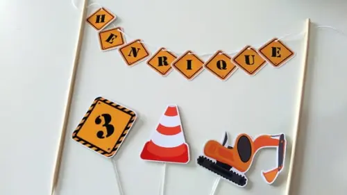 Topo de Bolo - Construção