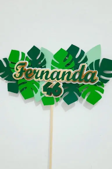 Topo de Bolo - Costela de Adão