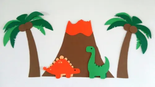 Topo de Bolo - Dinossauro