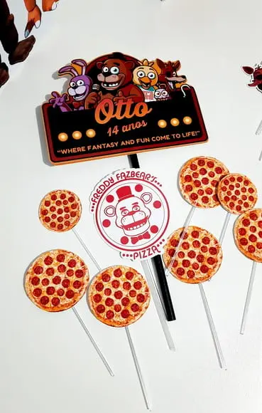 Topo de Bolo - Fnaf