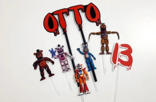 Topo de Bolo - Jogos de Terror