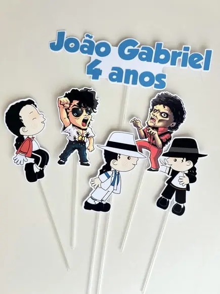 Topo de Bolo - Michael Jackson