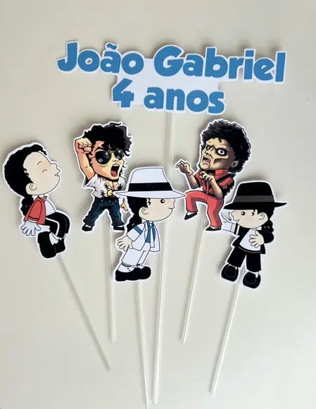 Topo de Bolo - Michael Jackson