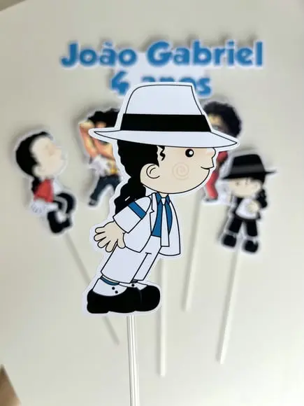Topo de Bolo - Michael Jackson