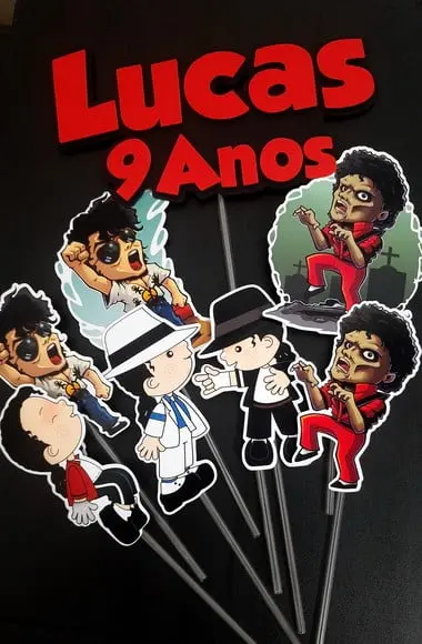 Topo de Bolo - Michael Jackson