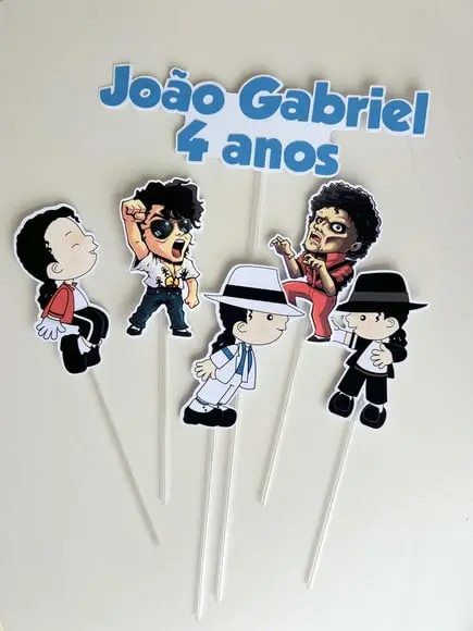 Topo de Bolo - Michael Jackson