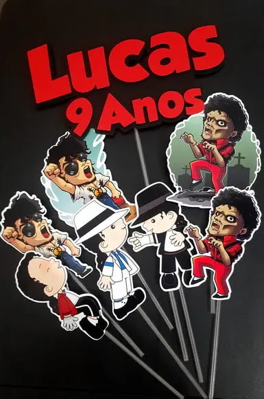 Topo de Bolo - Michael Jackson