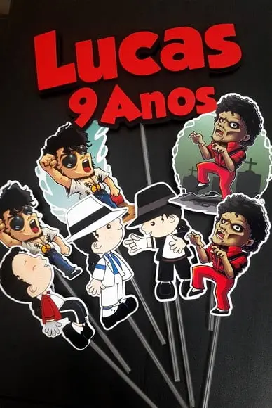 Topo de Bolo - Michael Jackson