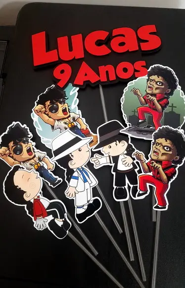 Topo de Bolo - Michael Jackson