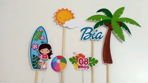 Topo de Bolo - Praia