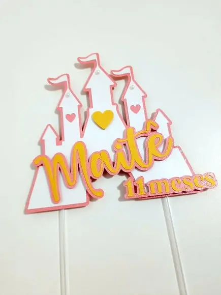 Topo de Bolo - Princesa