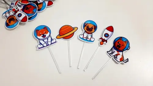 Topper - Cachorrinho Astronauta