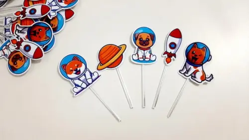 Topper - Cachorrinho Astronauta
