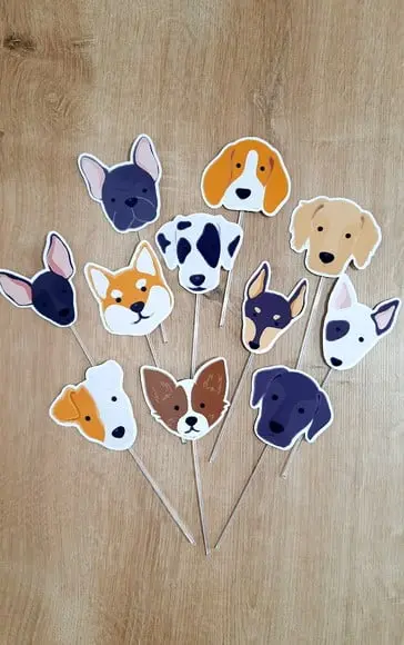 Topper - Cachorrinhos