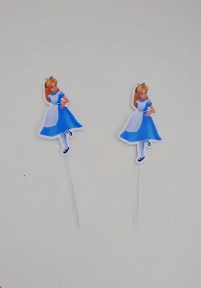 Topper Alice no País das Maravilhas
