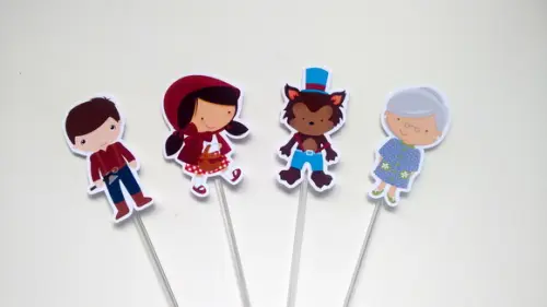 Topper Chapéuzinho Vermelho