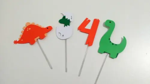 Topper Dinossauro Scrap
