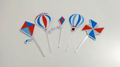 Topper Pipa Balão Catavento
