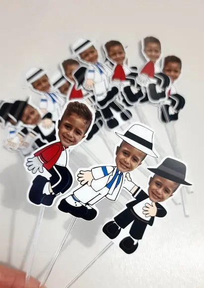 Topper Personalizado - Michael Jackson