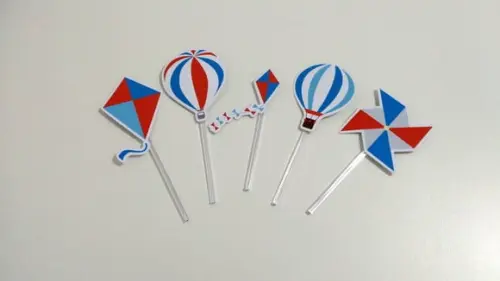Topper Pipa Balão Catavento
