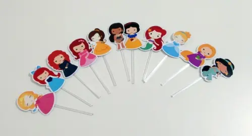 Topper Princesas