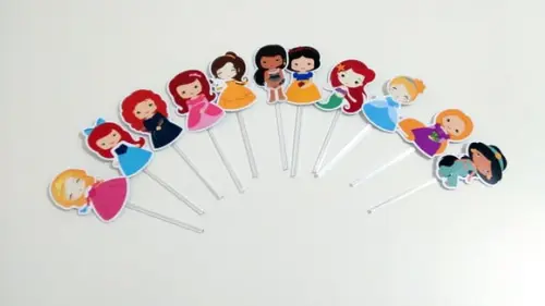 Topper Princesas