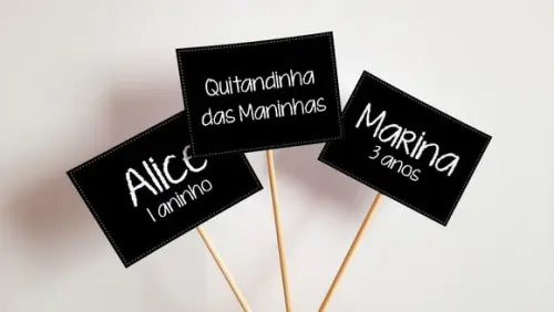 Topper Quitandinha para Centro de Mesa