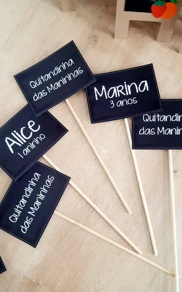 Topper Quitandinha para Centro de Mesa