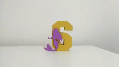 Vela 3d - Sereia