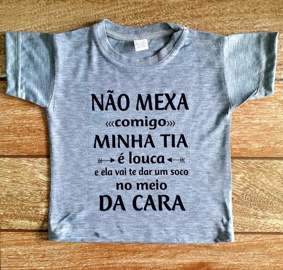 Camisa personalizada infantil