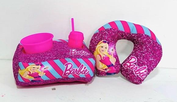 Kit Cinema + Almofada Pescoço Barbie