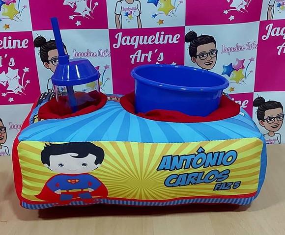 Kit Cinema Mulher Maravilha e Superman